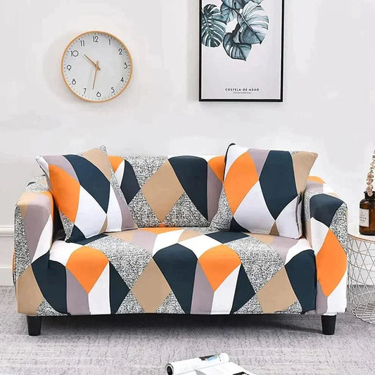 Premium Elastic and Stretchable Non-Slip Sofa Cover for All Types of Sofas - Fab Home Decor - Sofa Cover