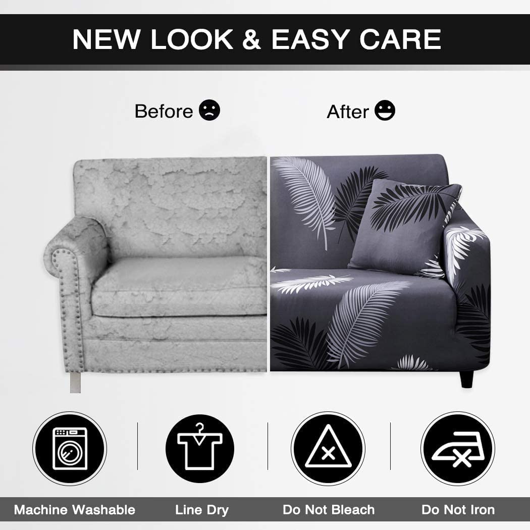 Sleek and Versatile: Premium L-Shape Extensible Sofa Set Cover - Fab Home Decor - Sofa Cover